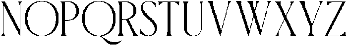 Theorine Regular otf (400) Font UPPERCASE