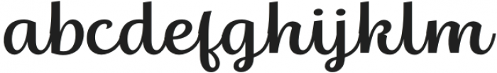 Thephir-Regular otf (400) Font LOWERCASE