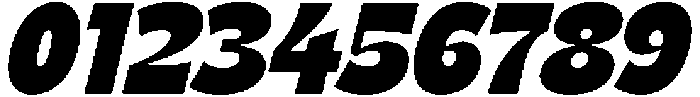 Thered Burger Italic Italic otf (400) Font OTHER CHARS