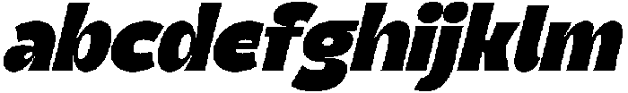 Thered Burger Italic Italic otf (400) FONT
