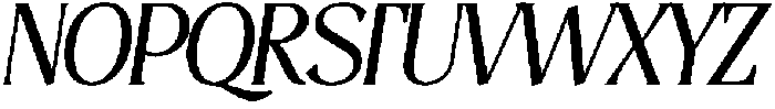 Thereon Black Italic otf (900) Font UPPERCASE