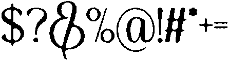 Thereon Black Rough otf (900) Font OTHER CHARS