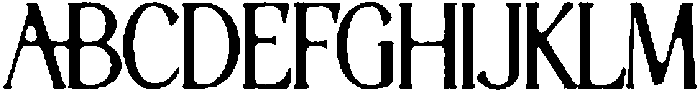 Thereon Black Rough otf (900) Font UPPERCASE