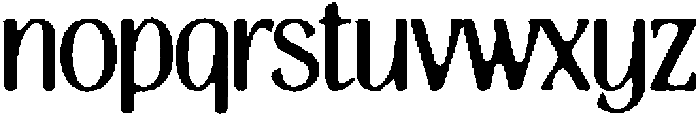 Thereon Black Rough otf (900) Font LOWERCASE