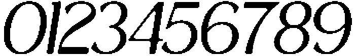 Thereon Black Rounded Italic otf (900) Font OTHER CHARS
