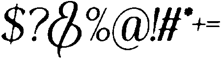 Thereon Black Rounded Italic otf (900) Font OTHER CHARS