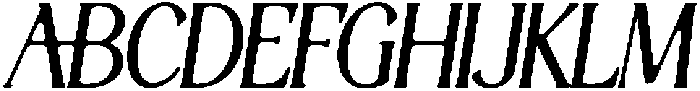 Thereon Black Rounded Italic otf (900) Font UPPERCASE