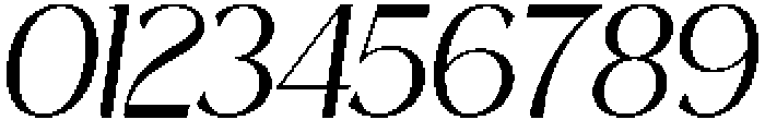 Thereon Bold Italic otf (700) Font OTHER CHARS