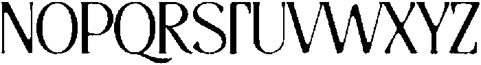 Thereon Bold Rough otf (700) Font UPPERCASE