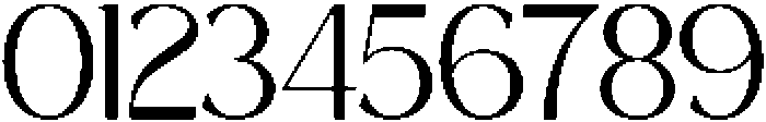 Thereon Bold otf (700) Font OTHER CHARS