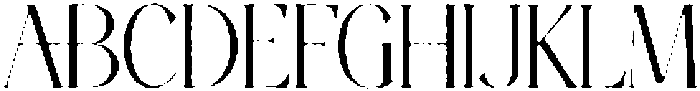 Thereon Light Rough otf (300) Font UPPERCASE