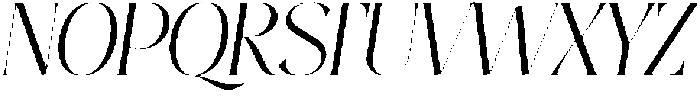 Thereon Light Rounded Italic otf (300) Font UPPERCASE