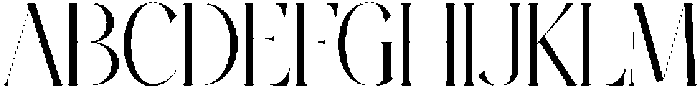 Thereon Light otf (300) Font UPPERCASE