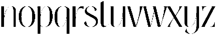 Thereon Light otf (300) Font LOWERCASE