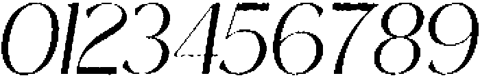 Thereon Rough Italic otf (400) Font OTHER CHARS