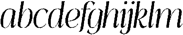Thereon Rough Italic otf (400) FONT