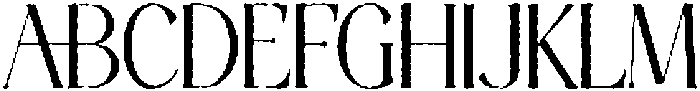 Thereon Rough otf (400) Font UPPERCASE