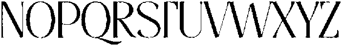 Thereon Rough otf (400) Font UPPERCASE