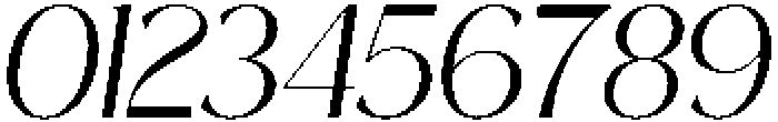 Thereon Rounded Italic otf (400) Font OTHER CHARS