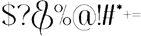 Thereon Rounded otf (400) Font OTHER CHARS