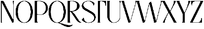 Thereon Rounded otf (400) Font UPPERCASE