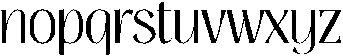 Thereon Rounded otf (400) Font LOWERCASE