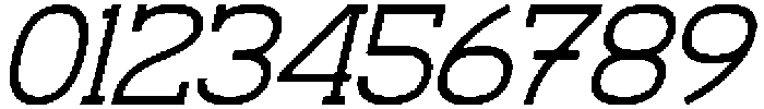 Therodit Italic otf (400) Font OTHER CHARS