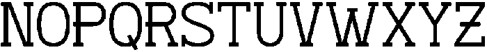 Therodit otf (400) Font UPPERCASE