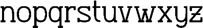 Therodit otf (400) Font LOWERCASE