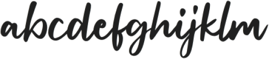 Thessallone Script otf (400) Font LOWERCASE