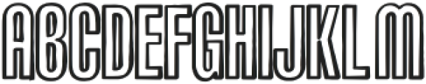 Theta 12 ttf (400) Font UPPERCASE