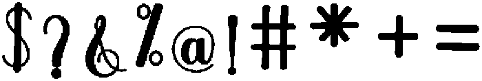 Thick Blanton Bold 12 Regular otf (700) Font OTHER CHARS