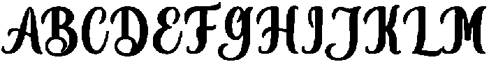 Thick Blanton Bold 24 Regular otf (700) Font UPPERCASE