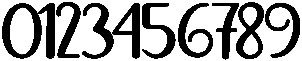Thick Blanton Bold 30 Regular otf (700) Font OTHER CHARS