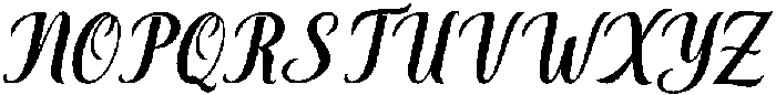 Thick Blanton Bold Slant 12 Regular otf (700) Font UPPERCASE