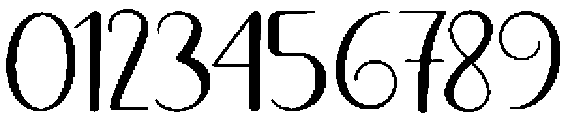 Thick Blanton Regular otf (400) Font OTHER CHARS