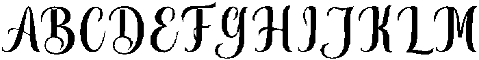 Thick Blanton Sambo Bold Regular otf (700) Font UPPERCASE