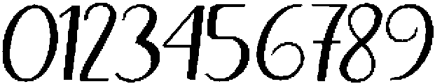 Thick Blanton Sambo Bold Slant Regular otf (700) Font OTHER CHARS