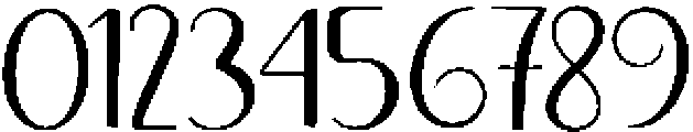 Thick Blanton Sambo Regular otf (400) Font OTHER CHARS