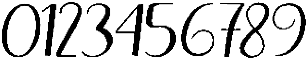 Thick Blanton Sambo Slant Regular otf (400) Font OTHER CHARS