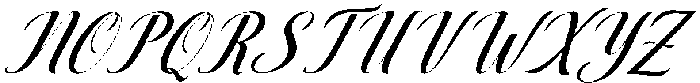 Thick Blanton Slant 30 Regular otf (400) Font UPPERCASE