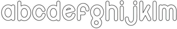 Thick Bubble Regular otf (400) FONT
