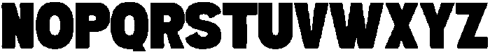 Thick Graile Regular otf (400) Font LOWERCASE