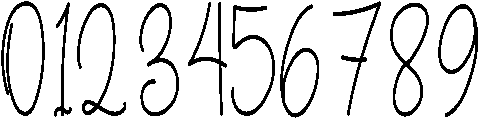 Thick Groovy Regular otf (400) Font OTHER CHARS