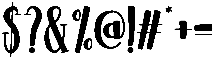 Thick Honey Regular otf (400) Font OTHER CHARS