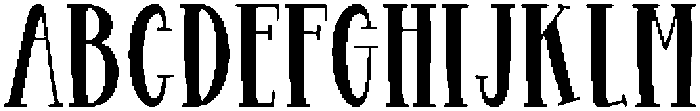 Thick Honey Regular otf (400) Font UPPERCASE