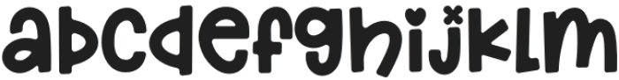 Thick Jungle Regular otf (400) Font LOWERCASE