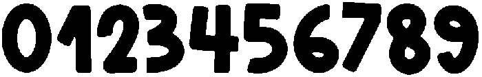 Thick Love Regular otf (400) Font OTHER CHARS