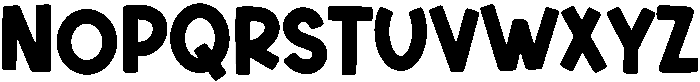 Thick Love Regular otf (400) Font UPPERCASE