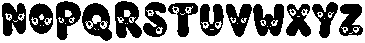 Thick Pencil Regular otf (400) Font LOWERCASE